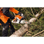 tronconneuse stihl ms 400 1 c m guide chaine