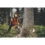 tronconneuse stihl ms 400 1 c m utilisation foret 2