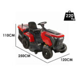 GeoTech-Pro PRTM 180-1020 CM - Tracteur tondeuse – Image 5