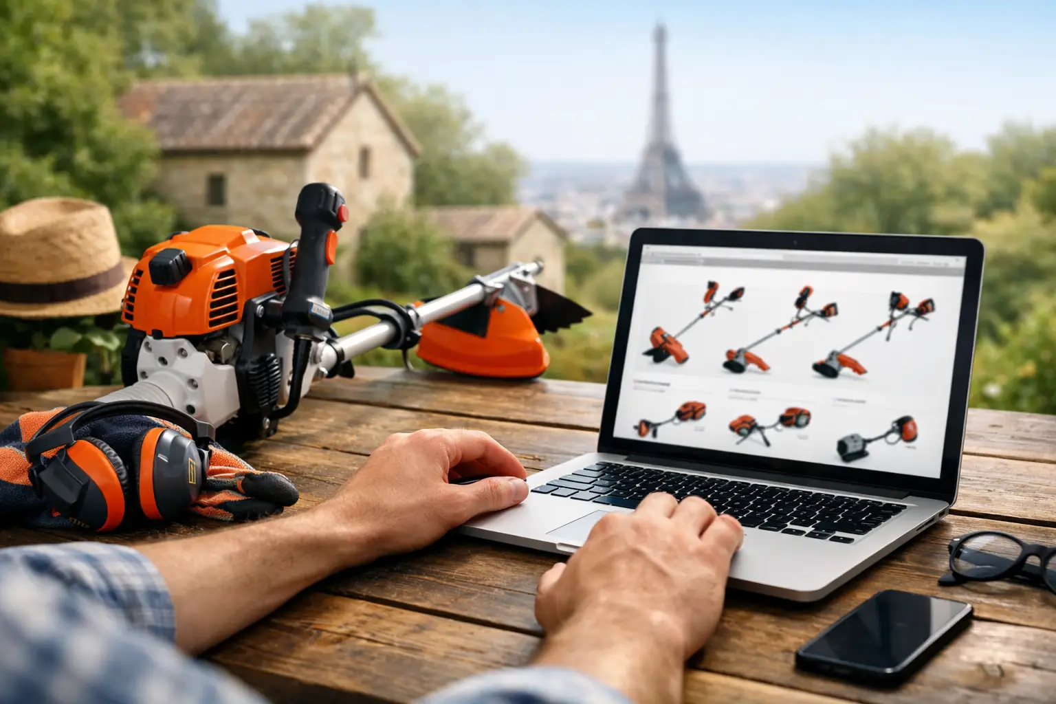 Achat débroussailleuse en ligne France