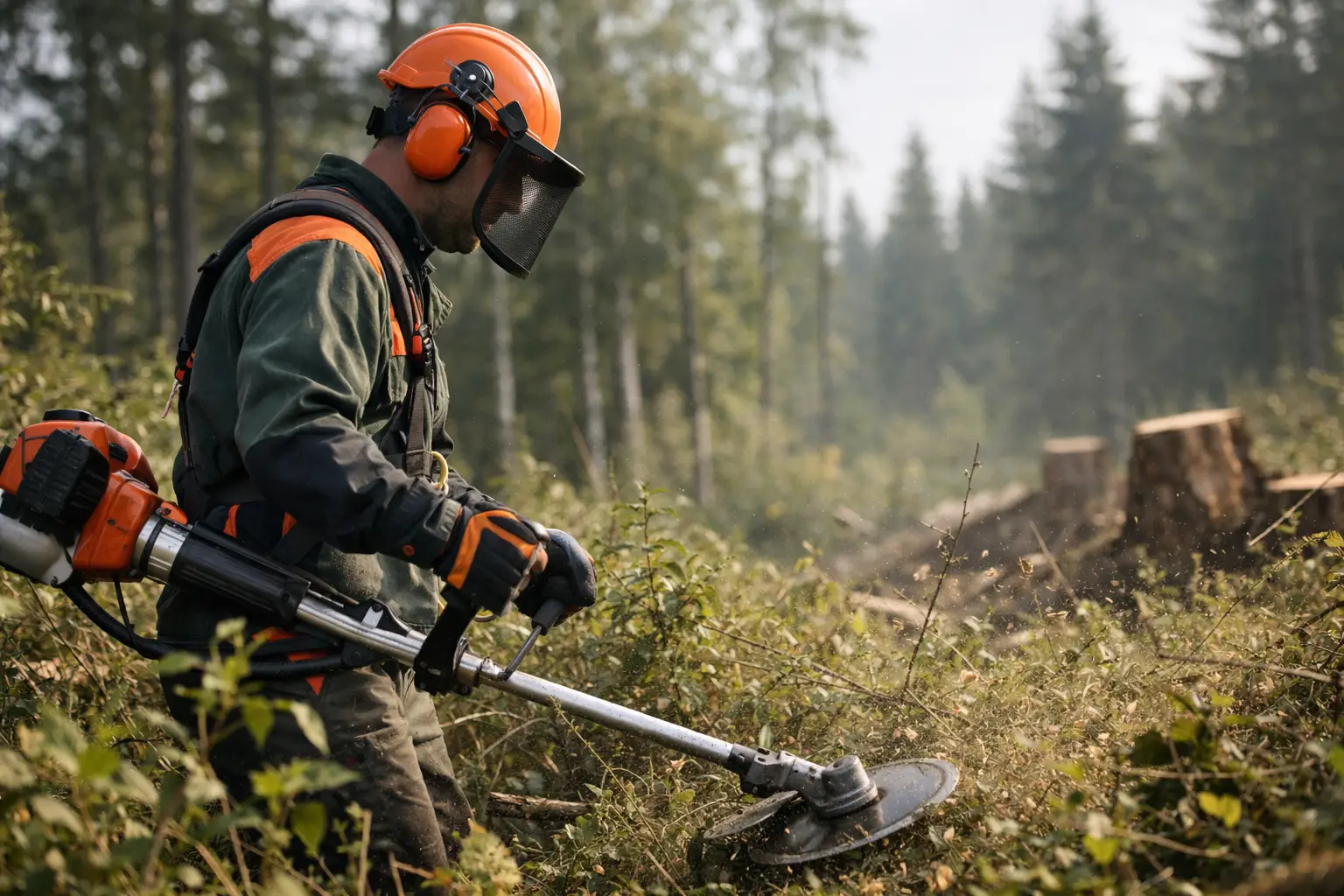 Comment choisir une débroussailleuse forestière