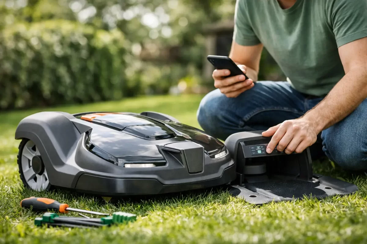 Comment régler un robot tondeuse efficacement